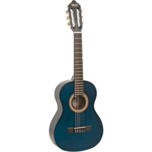Valencia VC204TBU Mavi Klasik Gitar (Kılıf Hediyeli)