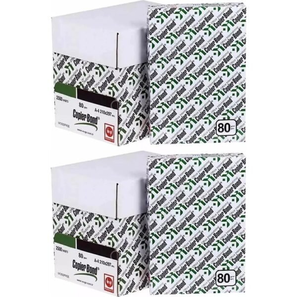 A4 Fotokopi Kağıdı Vege Copier Bond 80 G 500'LÜ 2 Koli 5000 Adet - Görsel 1