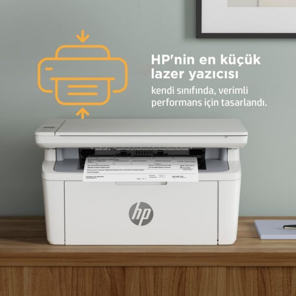 HP LaserJet MFP M141w Yazıcı, Baskı, Fotokopi, Tarama, Wi-fi, 7MD74A - Görsel 7