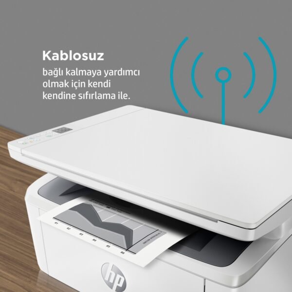 HP LaserJet MFP M141w Yazıcı, Baskı, Fotokopi, Tarama, Wi-fi, 7MD74A - Görsel 10
