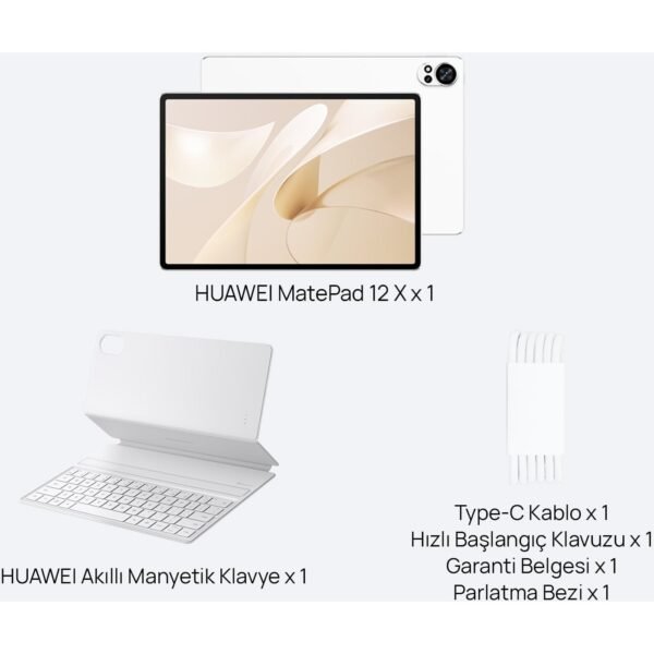 Huawei Matepad 12X 12.0" 8GB 256GB Beyaz + Klavye - Görsel 3