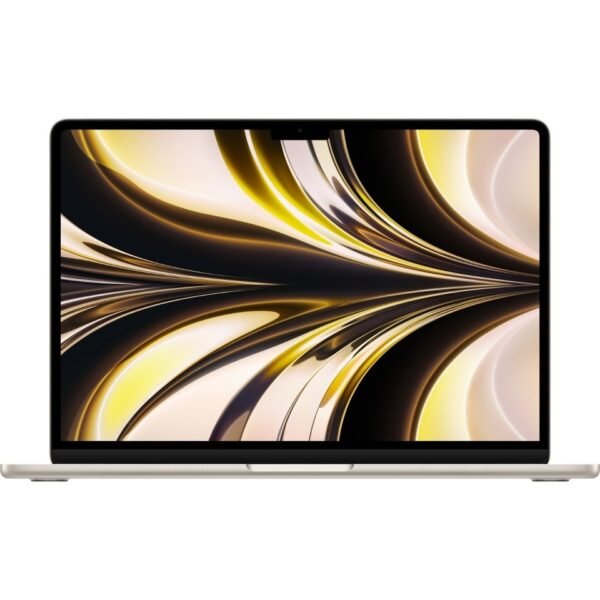 Apple MacBook Air M2 16GB 256GB SSD macOS 13" Taşınabilir Bilgisayar Yıldız Işığı MC7W4TU/A - Görsel 1