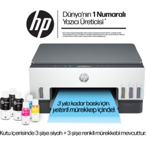 HP Smart Tank 670 All-in-One Yazıcı, Baskı, Tarama, Kopyalama, Kablosuz, 6UU48A