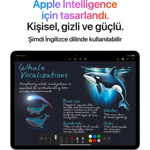 Apple iPad Air M3 11" 512GB Wi-Fi Mor MCAE4TU/A - Görsel 6