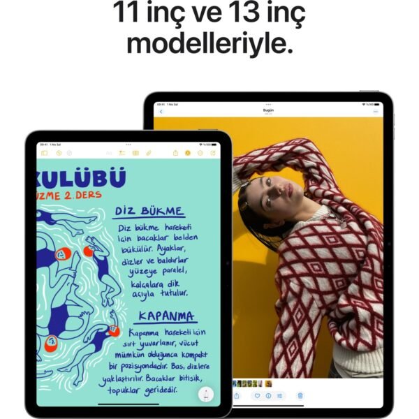 Apple iPad Air M3 11" 128GB Wi-Fi + Cellular Uzay Grisi MCFV4TU/A - Görsel 3