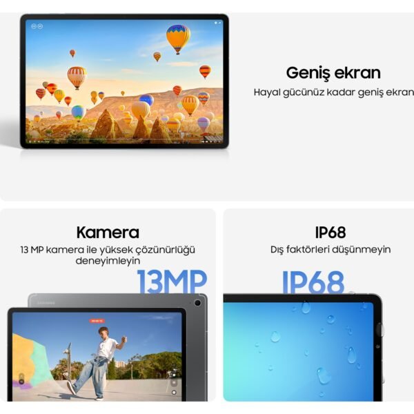 Samsung Galaxy Tab S10 FE 8GB 128GB SM-X520 (Samsung Türkiye Garantili) - Görsel 4