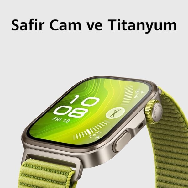Huawei Watch Fit 4 Pro (Huawei Türkiye Garantili) - Siyah - Görsel 10