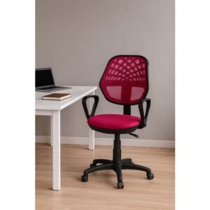 Arslan Çit Ergonomik Fileli Ev ve Personel Çalışma Sandalyesi Ayarlanabilir Bel Desteği ve Yüksek Konfor Modern Tasarım