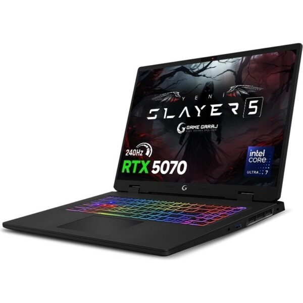 Game Garaj Slayer5 7XL-5070 C6 Intel Ultra 7 255HX 32GB Ram 1tb SSD RTX5070 17" Qhd+ IPS 240Hz Freedos Oyuncu Laptop - Görsel 4